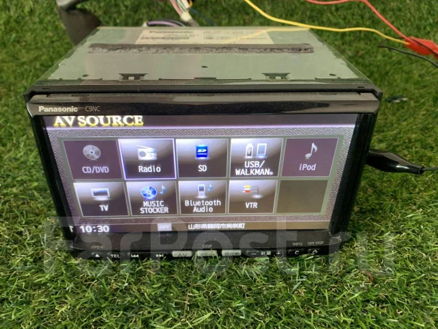 Магнитола Panasonic C9NC, 2 DIN — 178x100 мм, б/у, в наличии. Цена 