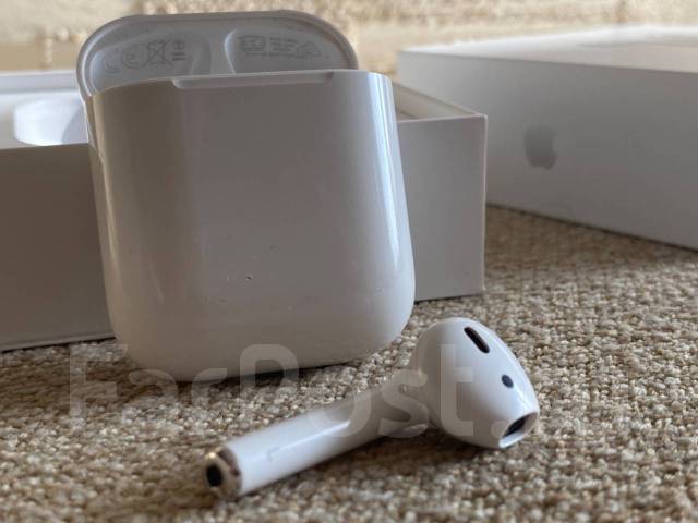 Airpods 1, б/у, в наличии. Цена: 4 500₽ во Владивостоке