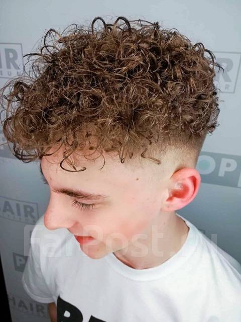 Мужская завивка волос/Химическая завивка/Биозавивка во Владивостоке