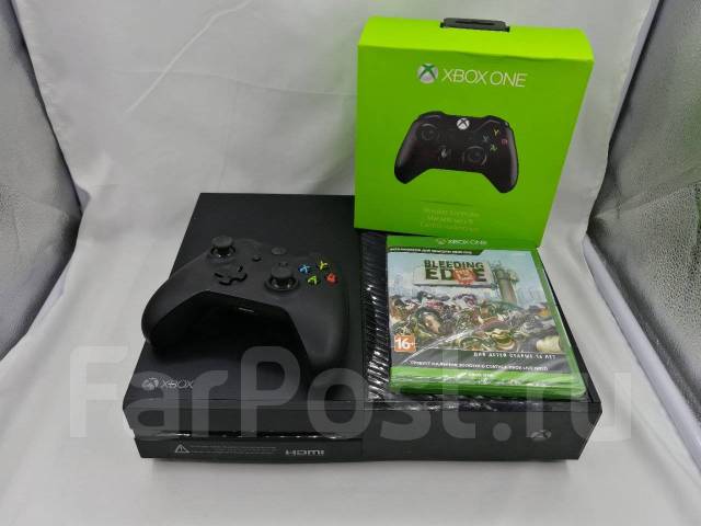 Игровая приставка Microsoft Xbox One 1TB + диск - Игровые приставки и ...