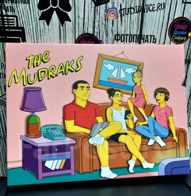 Печать фотографий. Фото рамки. Печать фото на холсте во Владивостоке