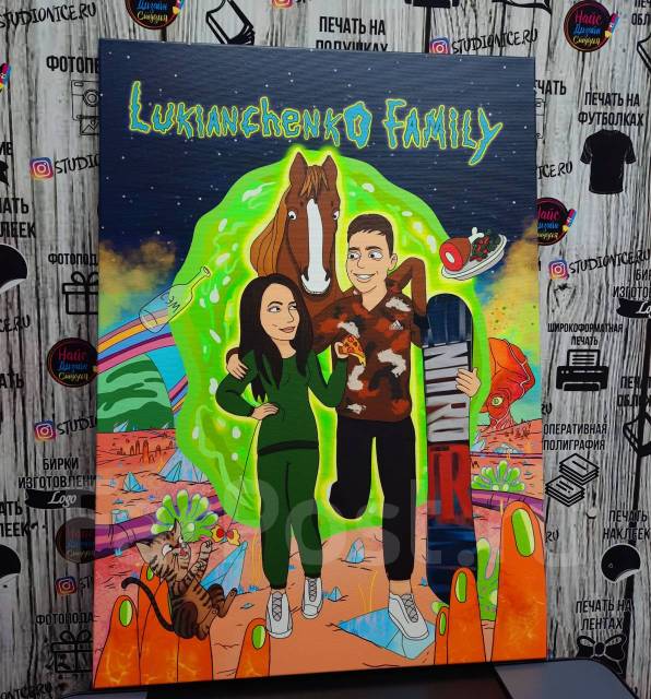 Печать фотографий. Фото рамки. Печать фото на холсте во Владивостоке