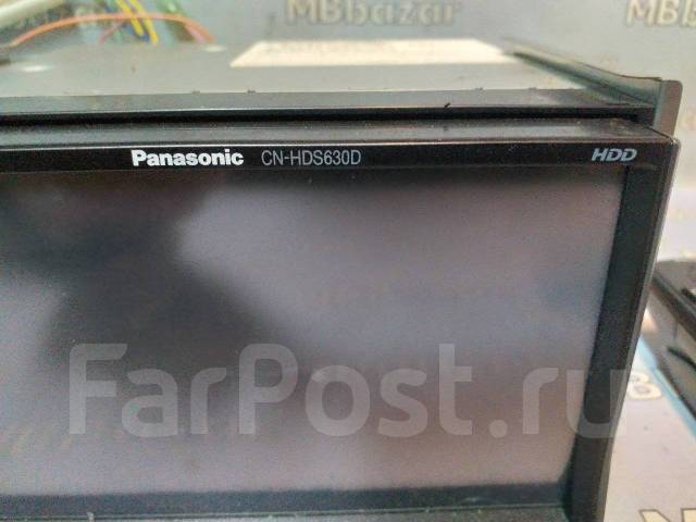 Магнитола Panasonic Strada CN-HDS630D, 2 DIN — 178x100 мм, б/у, в