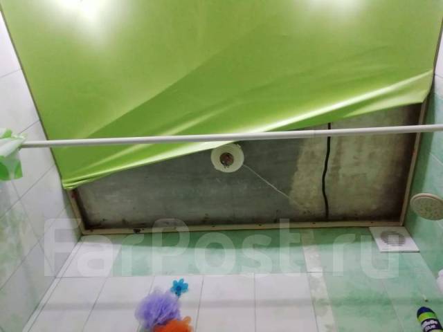 Ремонт натяжных потолков, слив воды в Хабаровске