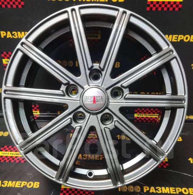 Литье R 16 Alcasta M64 (6.5, +38, 5x114.3 67,1; Graphite), 16", 1 шт ...