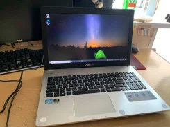 Asus N56VJ. 15.6", 2,5����, ��� 6 ��, ���� 720���, WiFi: 1, Bluetooth: 1 ����