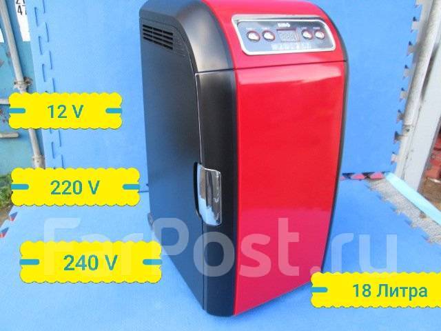 Холодильник автомобильный 18L 12v+220v-240v/50Hz Режим Холод+Тепло KIN ...