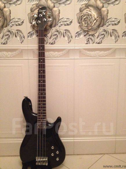 Электрогитара Бас Swing SB1-BK корпус липа, гриф клён, 2 датчика, б/у ...
