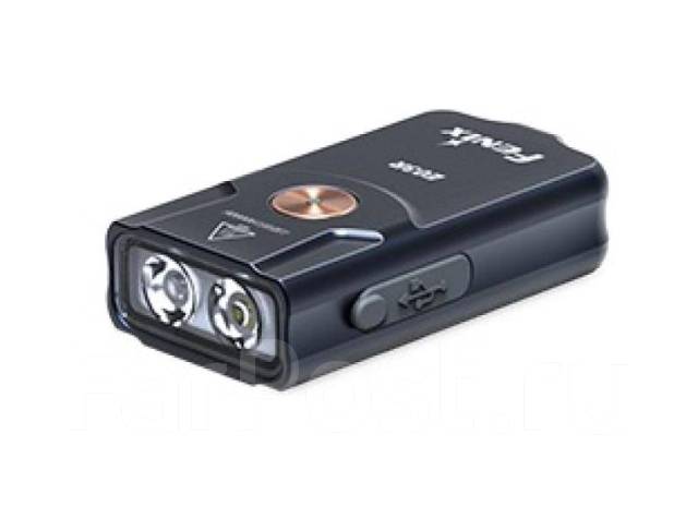 Фонарь Fenix E03R, серый, новый, в наличии, доставка курьером только во ...