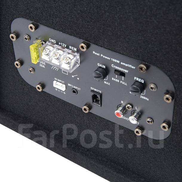 Активный сабвуфер ACV Craft B10A. Новый, компонентные, 25 x 25 см (9,8 ...