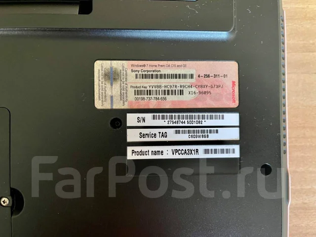 Sony VAIO PCG. 13.3", 2,4����, ��� 4 ��, ���� 128���, WiFi: 1, Bluetooth: 1 ����