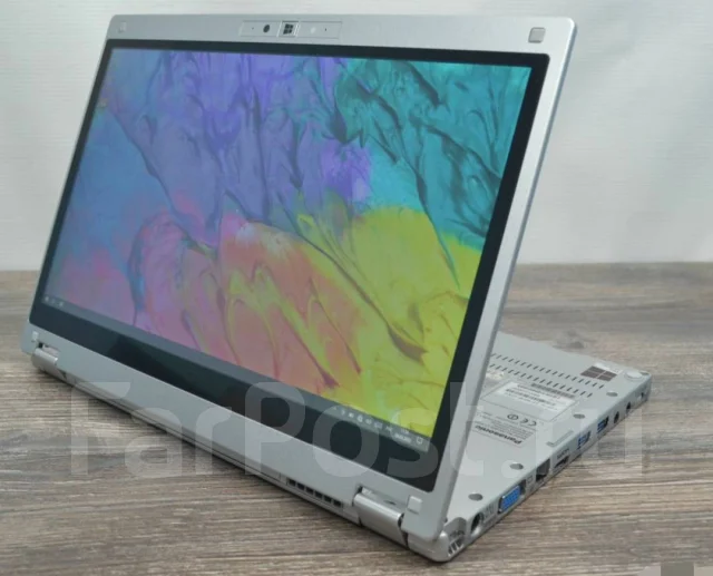 Panasonic Toughbook. 12.5", 2,3����, ��� 4 ��, ���� 128���, WiFi: 1, Bluetooth: 1 ����