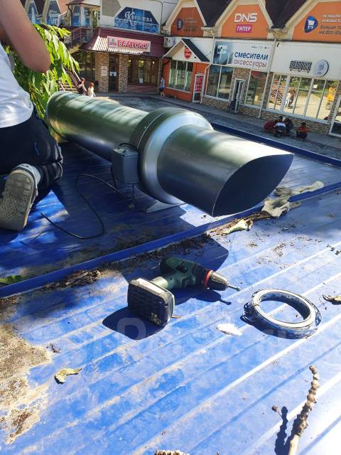 Монтаж бытовой и промышленной вентиляции, ремонт, чистка во Владивостоке