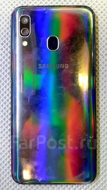Samsung Galaxy A40. �/�, ������, 3G, 4G LTE, Dual-SIM, NFC ����