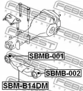 ����������� ����� ������������� | ��� ����/��� | Febest SBMB001 SBMB001 ����