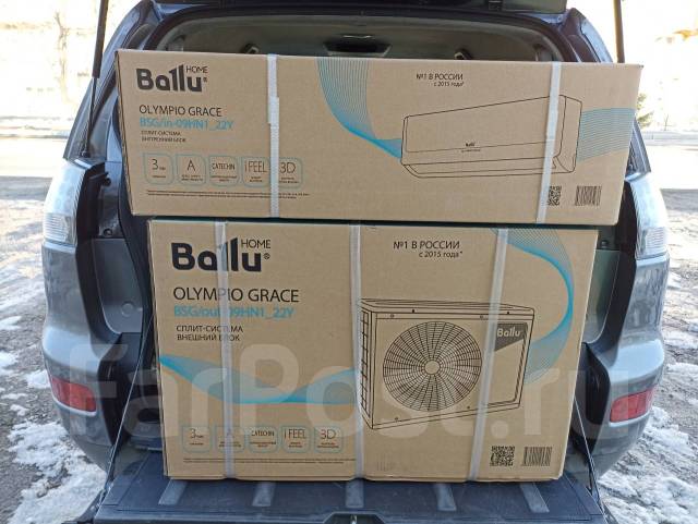 Кондиционер Настенный Ballu BSG-09HN1 Olympio Grace на 30м2Свежак 2024 ...