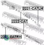 ���� ������� KIA Cerato/Forte A7 2012- 2222-CA7 Febest 2222CA7 2222CA7 ����