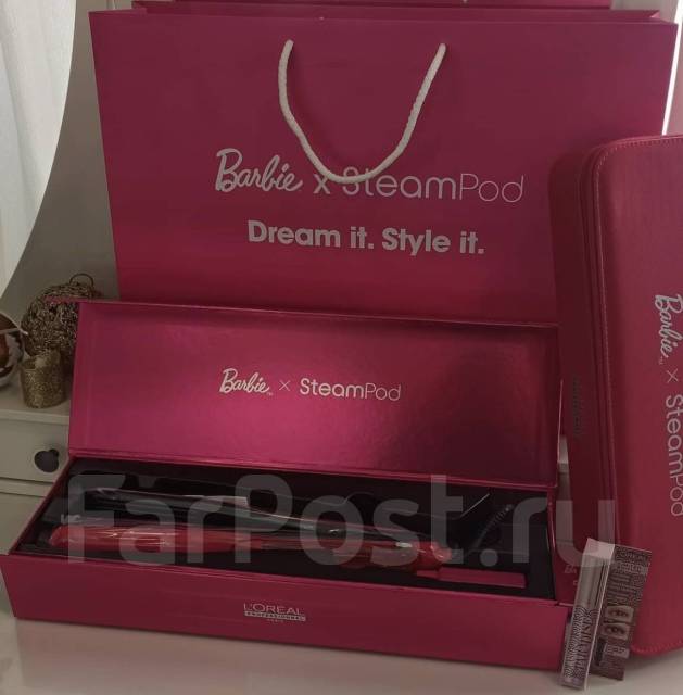 Стайлер Steampod в наличии розовый Стимпод Barbie - Техника для ...
