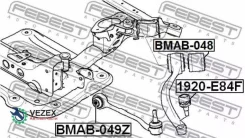 ����� ������� BMW 3 E90 LCI 2007-2011 ����������� ������ �����. Febest 1920E84F 1920E84F ����