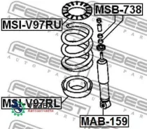 ����������� Mitsubishi Pajero/Montero V80/90# 2006.09-2021.03 ������������ ����. Febest MAB159 MAB159 ����