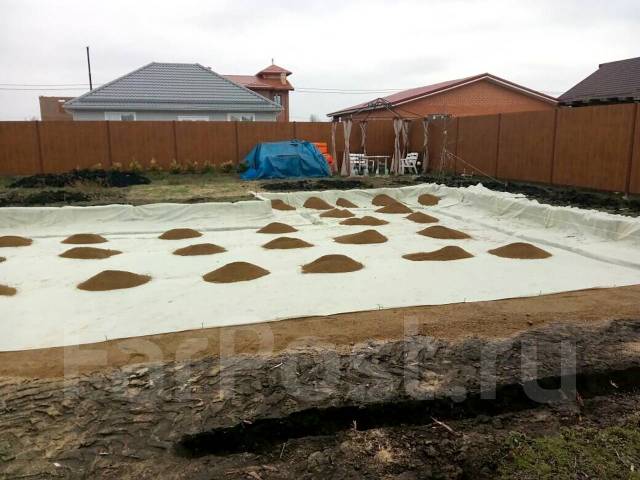 Геотекстиль для фундамента плотность 200 г/м2, в наличии. Цена: 5 500 ...