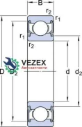 ��������� ���������! ��������/����� ��������� 25x47x12 MAN, Volvo FAG 60052RSR 60052RSR ����