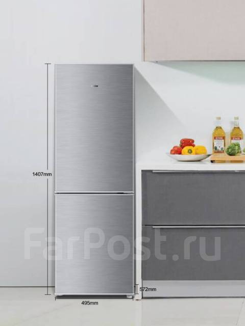 Кухонный холодильник Haier BCD-160TMPQ 160 литров с двойным открытием ...