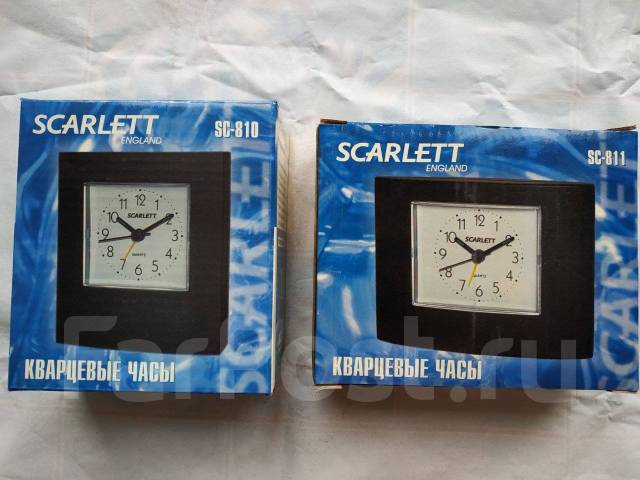 Часы будильник Scarlett SC-810, SC-811, новый, в наличии. Цена: 2 000 ...