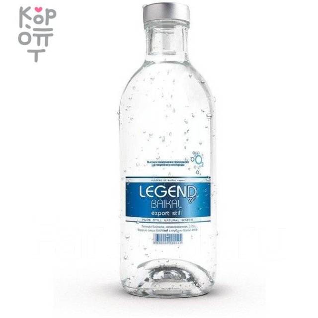 Вода питьевая природная, негазированная, Legend of Baikal, стекло (0,5л ...