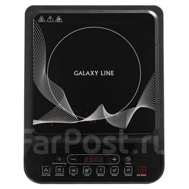 Galaxy LINE / Индукционная плитка черная GL3060 - Кухонные печи и ...