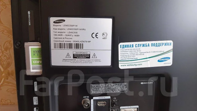 Samsung LE40C530. LED ����