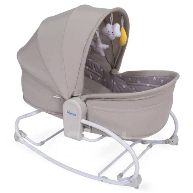 Колыбель Simplicity 3010 Elite (gray stars), новый, в наличии. Цена: 9 ...
