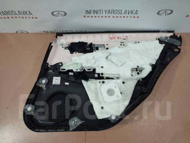 Как снять обшивку двери инфинити Обшивка двери Infiniti Q50 2015 829774GA0A V37 2.0T, задняя левая купить в Москв