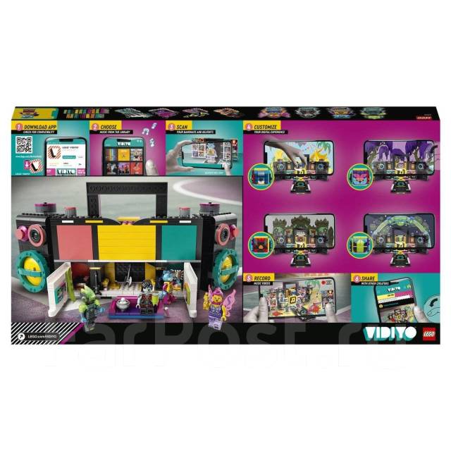 Конструктор LEGO Vidiyo The Boombox (Бумбокс) 43115 (Новинка), новый, в ...