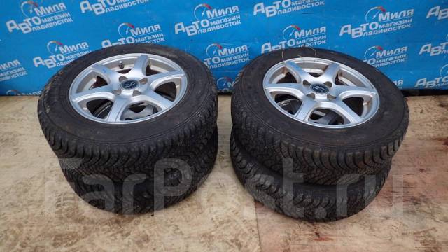 №60-8 Колеса Dunlop 175/70R14 (зима Диски WEDS Treffer - Колёса во ...