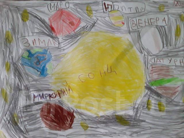 Картина (космос) детская - Обмен во Владивостоке