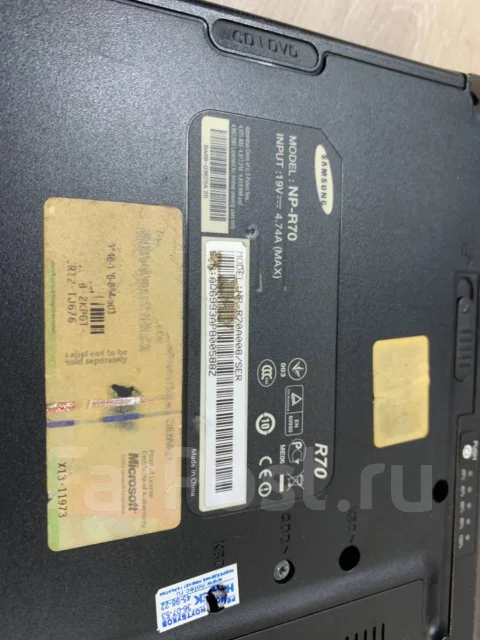 Samsung R70. 17", ��� 4 ��, WiFi: 1 ����