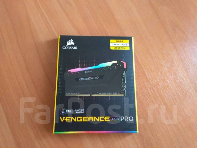 Оперативная память Corsair Vengeance RGB PRO [CMW16GX4M2C3000C15] 16GB ...