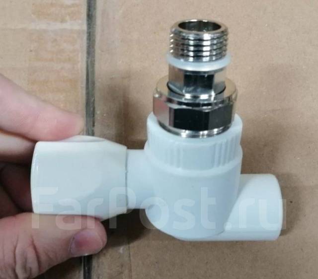 Кран угловой для радиатора PPR 20х1/2" тип 2 (Распродажа) - Сантехника ...