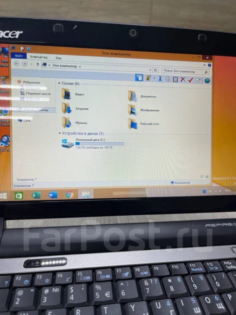 Acer Aspire One. 10.1", 1,6����, ��� 2048 ��, ���� 160���, WiFi: 1 ����