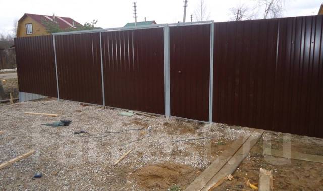 Установка заборов и строительство в Хабаровске