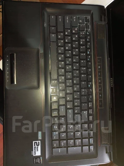 MSI GE70 2PL Apache. 17.3", 2,9����, ��� 8 ��, ���� 750���, WiFi: 1, Bluetooth: 1 ����