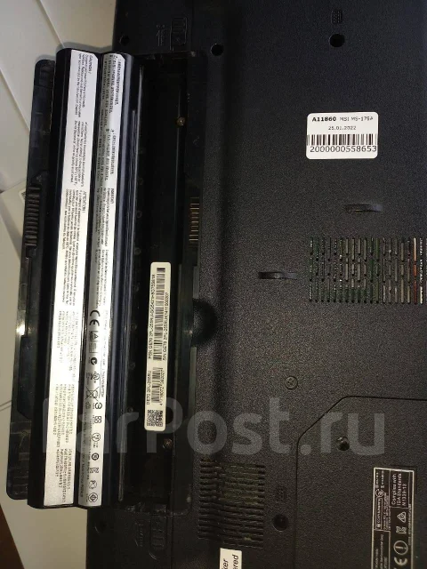 MSI GE70 2PL Apache. 17.3", 2,9����, ��� 8 ��, ���� 750���, WiFi: 1, Bluetooth: 1 ����