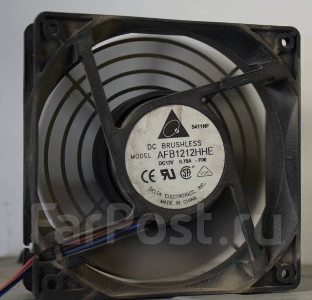 Кулер для корпуса 12см серверный Delta Electronics, б/у, в наличии ...