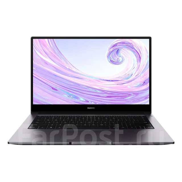 Huawei MateBook D 14. 14", 4,2����, ��� 8 ��, ���� 256���, WiFi: 1, Bluetooth: 1, ����������� �� 9��. ����
