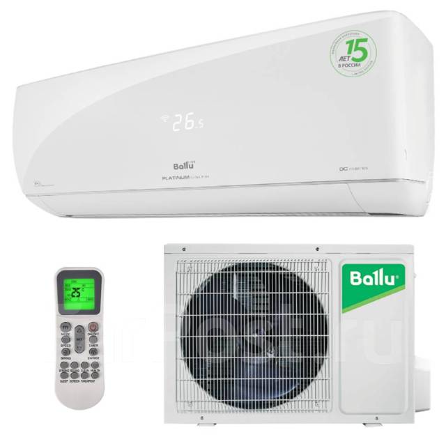 Кондиционер Ballu Platinum Evolution DC Inverter BSUI-09HN 27м2, сплит ...
