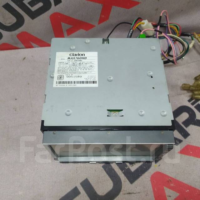 Магнитола Clarion MAX760HD, 2 DIN — 178x100 мм, б/у, в наличии. Цена: 4 ...