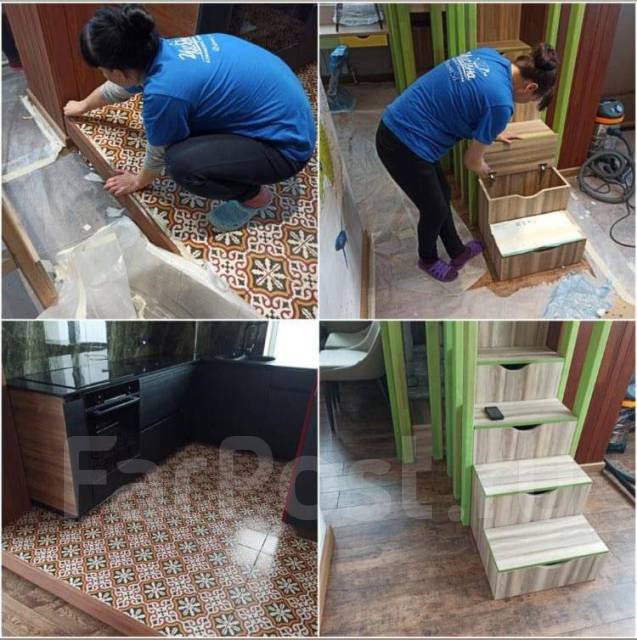 Уборка после ремонта квартир, домов, кафе, помещений. Мытьё фасадов во ...