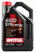 Motul 6100 Synergie+. 5W-40, �������������, 4��. ����