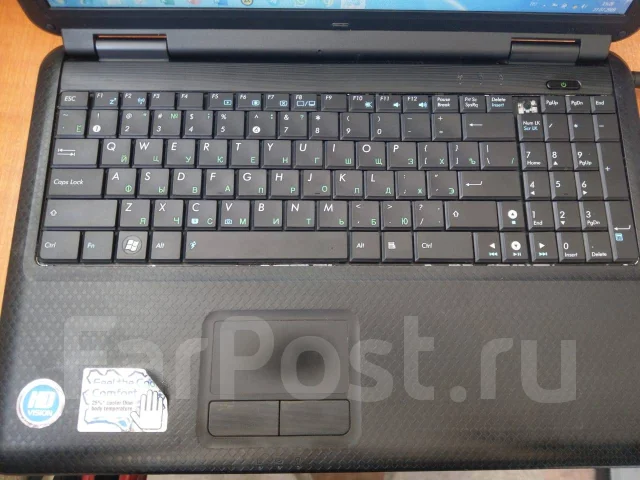 Asus K50IJ. 15.6", 1,8����, ��� 3072 ��, ���� 120���, WiFi: 1, Bluetooth: 1, ����������� �� 2��. ����